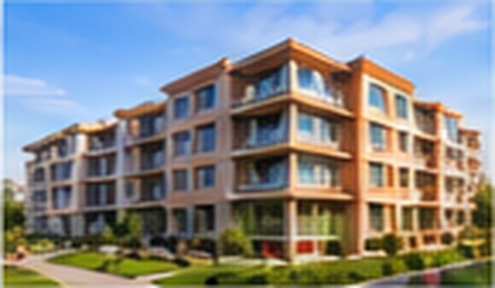 Illustration of a modern multi-storey commercial building